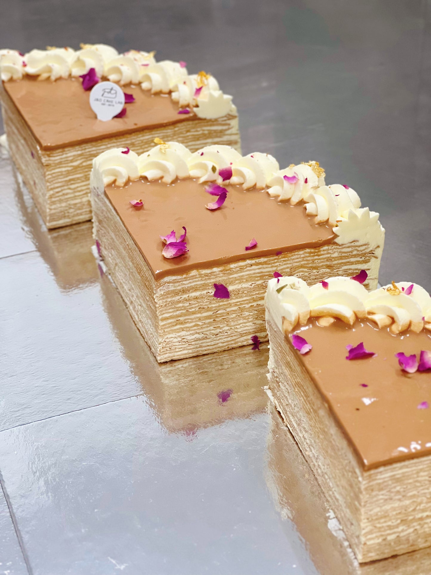 Earl Grey Milk Tea Mille Crepe Cake