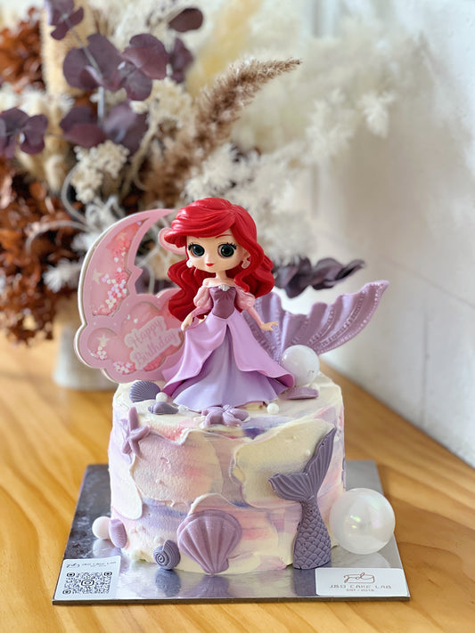 The Little Mermaid Birthday Cake