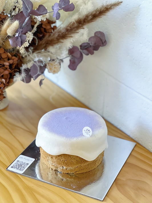 Taro / Taro Purple Rice With Coconut Milk Cream Cheese Lava Cake