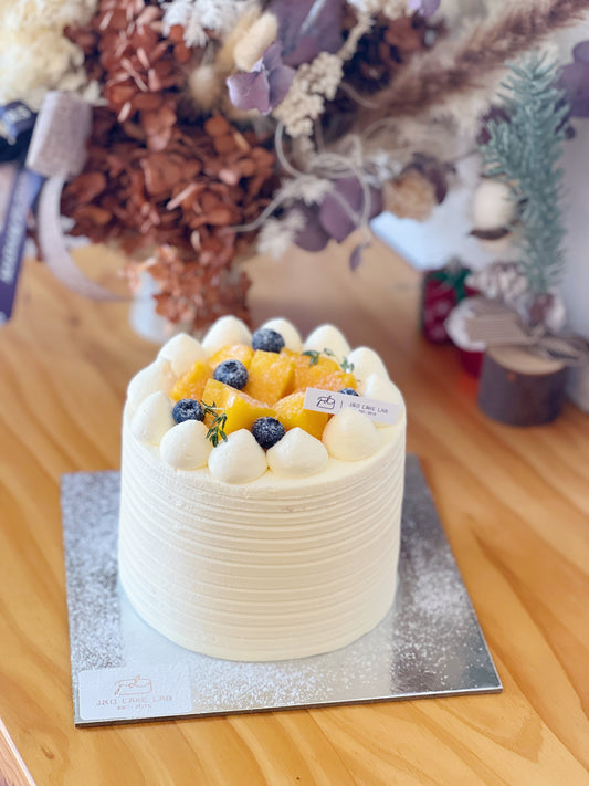 Japanese Style Mango Cream Cake (Seasonal)